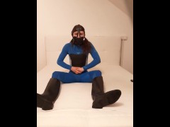 Rubber Boots and Wetsuit playing
