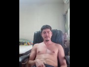 Preview 1 of Handsome guy masturbates and eyaculates for you