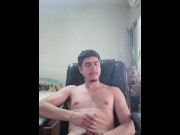 Preview 4 of Handsome guy masturbates and eyaculates for you