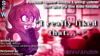 Spicy SFW Audio RP You Surprise Your Easily Flustered Yandere GF W A Hot Makeout Session F4A