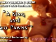 Preview 3 of 【R18 Persona 5 Audio RP】A King & Two Pawns | feat. Femboy! Joker 【M4M】【COMMISSIONED AUDIO】