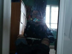 A Piss on my Royal Blue Bath Robe