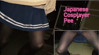cute trap|Crossdresser [Part 1] I can't stand walking in cosplay and I urinate a lot♡ | Japanese