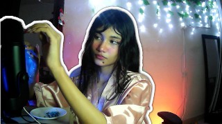 ASMR  caressing the microphone, the last of this set ✿
