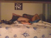 Preview 3 of Hot Latino Thug With Big Booty Twerking His Ass While Fucking Cute Brunette Part 2