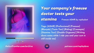 Hot Freeuse Sexuální Wellness Lékař Testuje Vaši Výdrž ASMR