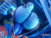 Preview 3 of (4K) Long dick aliens fuck horny women with big ass craving for cum | 3D Hentai Animations | P91