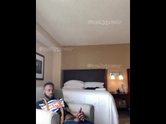 Stroking my uncut (bbc) *Snippet*