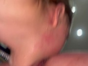 Preview 2 of The best jacuzzi Facefuck Sloppy sex PT 2 SEE FULL VIDEO ON ONLYFANS Raxxxbit