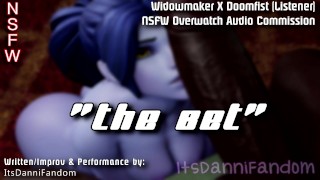 【R18 Overwatch Audio RP】The Bet |Widowmaker X Doomfist(リスナー)【F4M】【委託オーディオ】