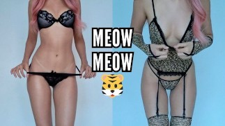 ワイルドCatコスチューム試着