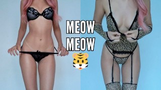 Try On A Wild Cat Costume