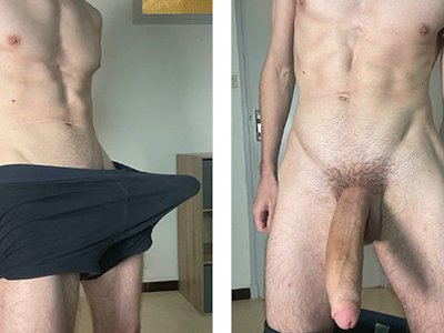 Gigantic Cock Destroys the Underwear - Pornhub.com