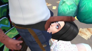 Horny Wife Cheats in Front of Husband - Part 1 - DDSims