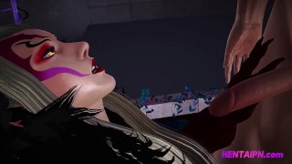 femme Fantasy Heaven sexe de dessin animé en 3D