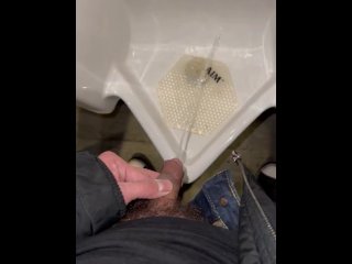 Long public piss