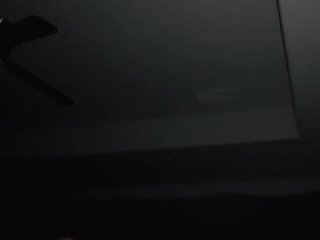 Baby girl fucking a friend late at night at his place