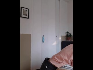 Humping bed in cute clothes - feels so good, come fuck me