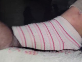 Striped Sockjob