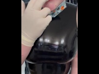 vertical video, latex gloves, verified amateurs, solo female