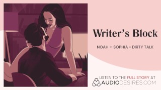 Erotica écrivain narre pipe et sexe | Audio érotique [M4F] [parler sale]