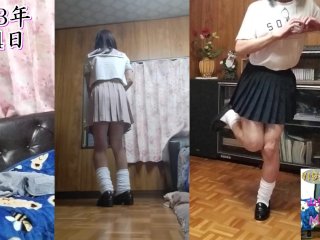 最近　購入したものを着て記念に動画撮影した真変美
