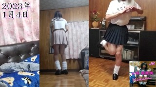 最近　購入したものを着て記念に動画撮影した真変美