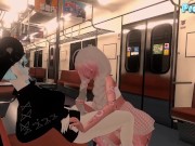 Preview 1 of VRchat couple ERPs on the public metro