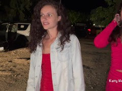 Две девки писают на публике возле машины - Screenshot 1 of 16 - Orgasm