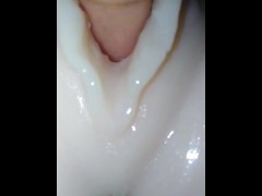 Follando mi coño compulsivamente hasta que sea una zorra cremosa - muñeca sexual