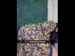 Thick sexy ebony bouncing big round asx 3/16