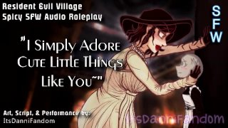 【Spicy SFW Halloween ASMR Audio RP】Lady Dimitrescu flerta com você ... Antes de devorá-lo ~ 【F4F】