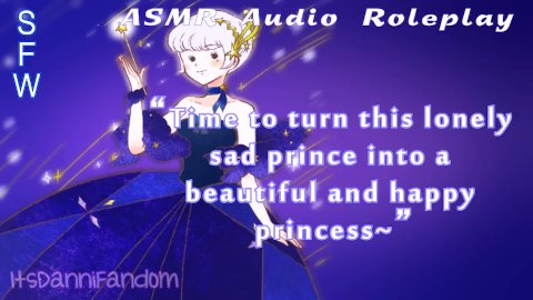 【SFW Wholesome ASMR Audio RP】Fairy Godmother Comes to Your Aid 【MtF! Prince to Princess! Listener】