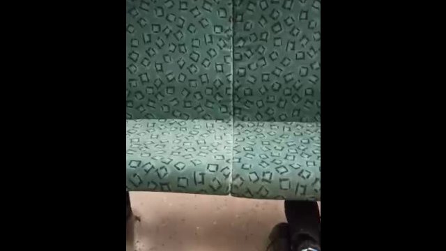 電車の中で短いオナニー