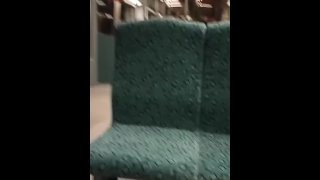 Short Masturbation in train