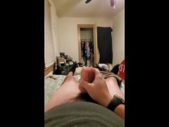 Masterbating while friends girlfriend is in the next room.