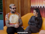 Preview 4 of Episode 17: Adam22 and Lena the Plug fuck Danii Banks during a podcast