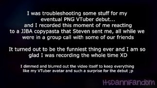 Реакция на уморительную копипасту JJBA, которую мой парень показал мне XD