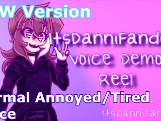 ItsDanniFandom Official Voice Demo Reel [SFW & NSFW]
