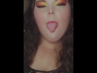 vertical video, sexy lingerie, big tits, smoking cigarette