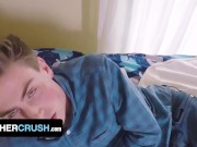 Preview 2 of Naughty Twink Britain Wesbury Needs Step Brother's Fat Cock To End His Wet Dreams - BrotherCrush