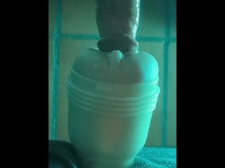 solo male fleshlight, big dick, amateur, cum