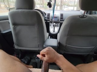 big dick, public masturbation, pov, bbc handjob cumshot