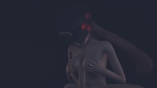 Genshin Impact Hentai - Hu Tao und Amber Sex in der Dunkelheit