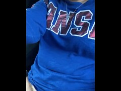 Naughty mommy in public 😈 full video on fans.ly/MalloryKnox37