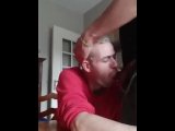 A mouth to pipe receives blows of cock before tacking this dick in deep throat