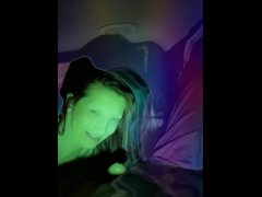 Glow in the dark blow job