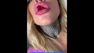 Ashley The Giantess Has A Sexual Session With Her Tiny Gummy Bears Vore Pussy Ass