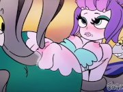 Preview 4 of Cuphead Cala Maria Boss monster mermaid fucked