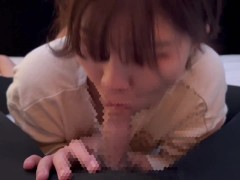 ち〇ぽの匂いに興奮する彼女の鼻コキとのど輪締めフェラでごっくん♡ - Screenshot 10 of 16 - Smell